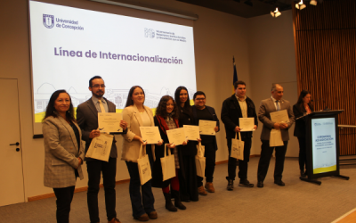 UdeC reconoce a proyectos de Internacionalización en la segunda convocatoria 2025 de Fondos de Vinculación con el Medio