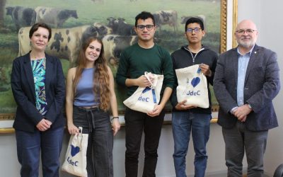 Encuentro de bienvenida a estudiantes internacionales en el Campus Chillán