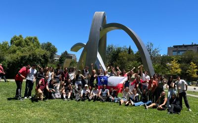 Estudiantes internacionales participaron en un encuentro de cierre de semestre organizado por la Dirección de Relaciones Internacionales